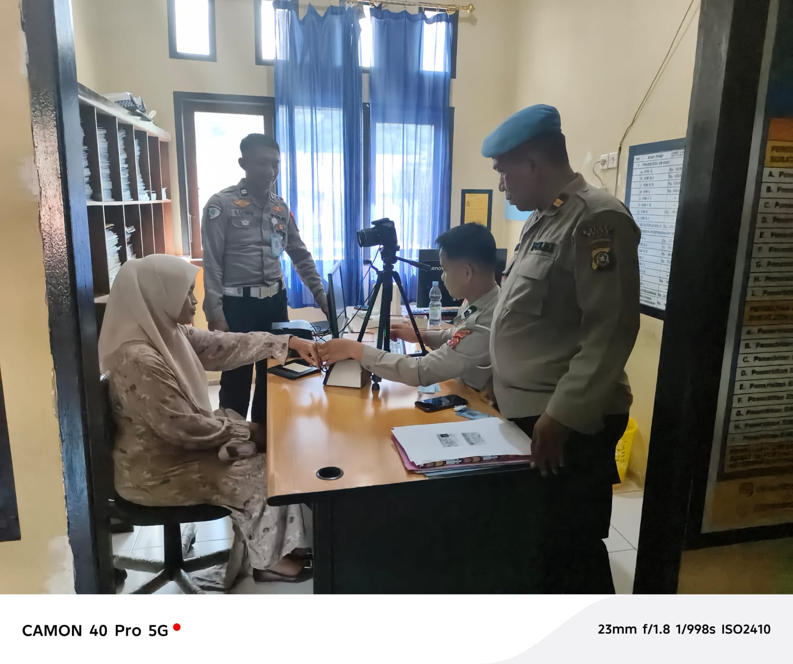 Propam Polres Buton Lakukan Pengecekan