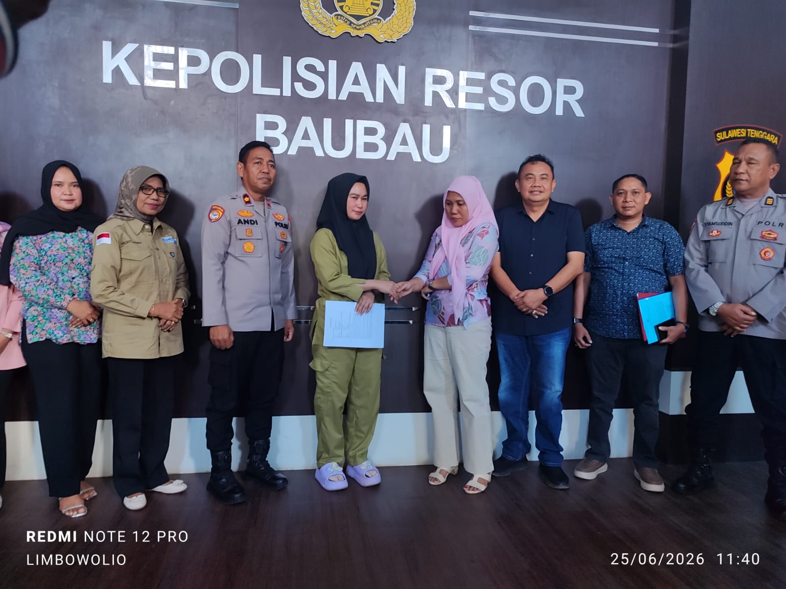 Akui Khilaf, Oknum Bhayangkari Tempu Jalur Damai