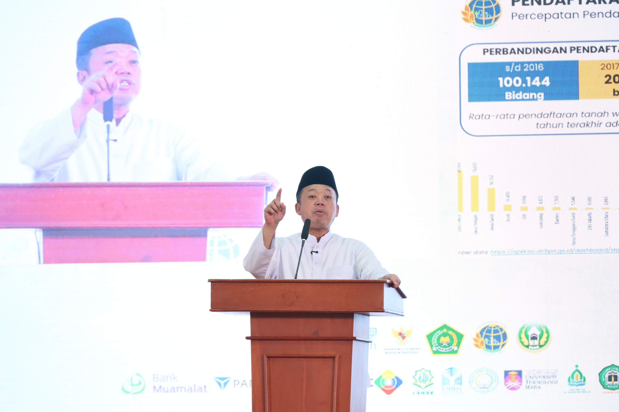 Menteri Nusron Apresiasi Peran Nazir