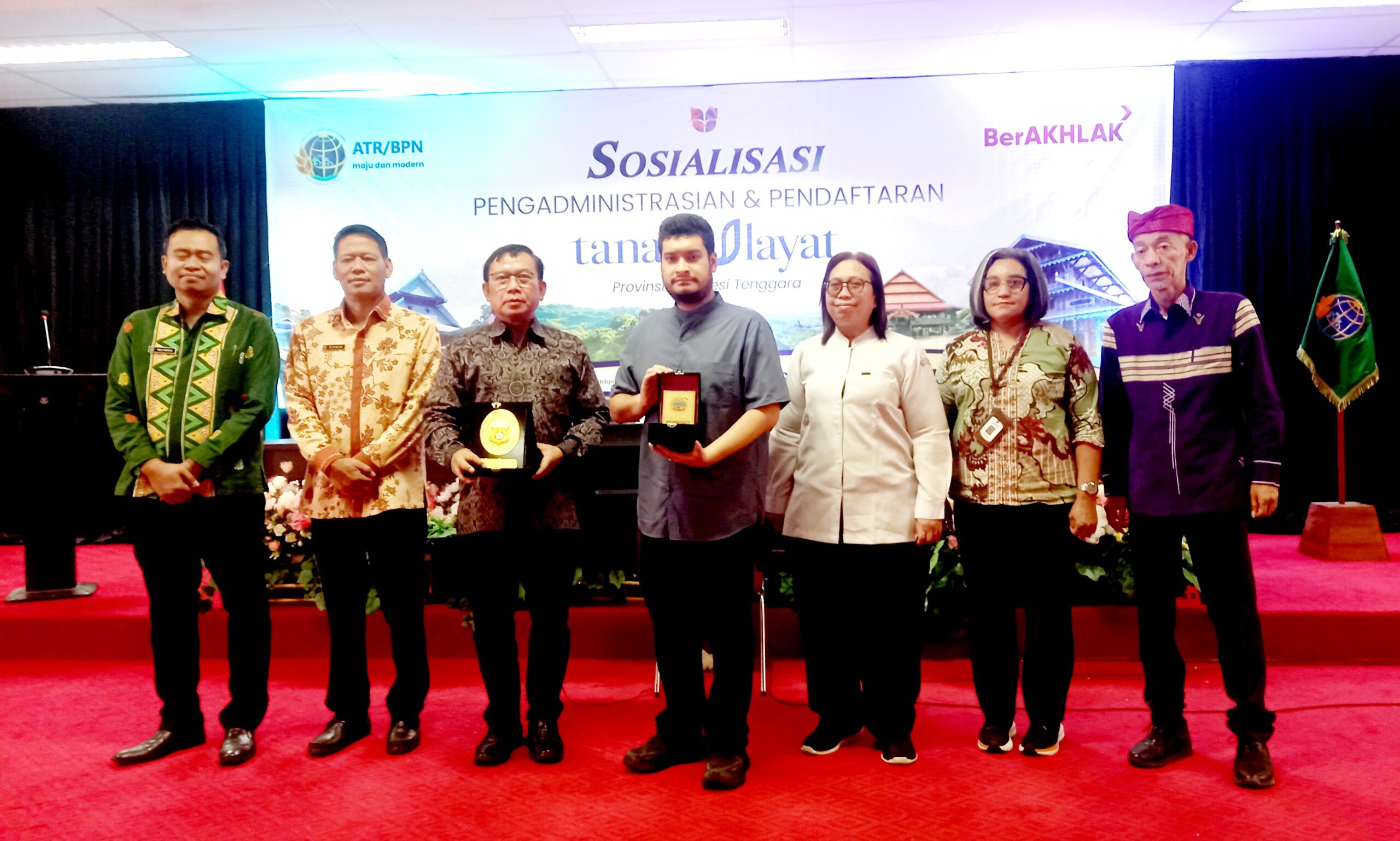 Kementrian ATR/BPN Gelar Sosialisasi Tanah Ulayat di Buton