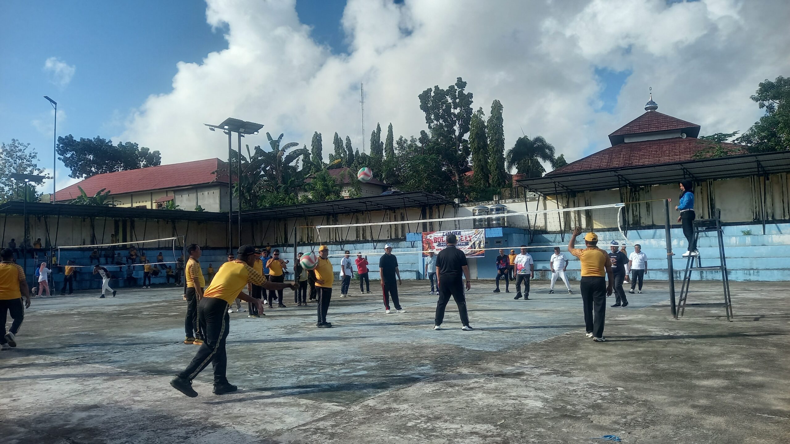 Polres Buton Gelar Pertandingan Olahraga Hari Bhayangkara Ke-80