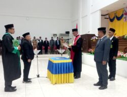 Dr La Subu Resmi Dilantik jadi Wakil Ketua II DPRD Buton