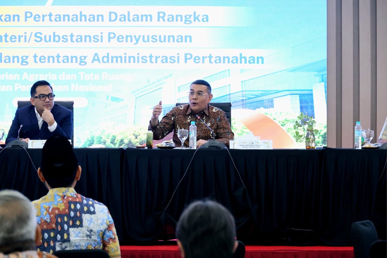 Kementrian ATR/BPN Gelar FDG bersama DPR RI Bahas RUU Pertanahan
