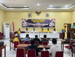 Kapolres Buton Tutup Lomba Catur dalam Rangka Hari Bhayangkara ke-80