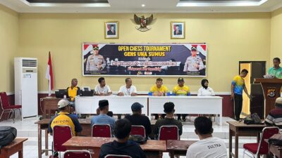 Kapolres Buton Tutup Lomba Catur dalam Rangka Hari Bhayangkara ke-80