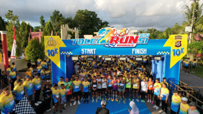 Ratusan Peserta Ikuti Run 10K Polres Buton