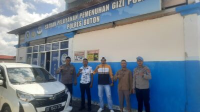 Polres Buton Monitoring Dapur SPPG Polri