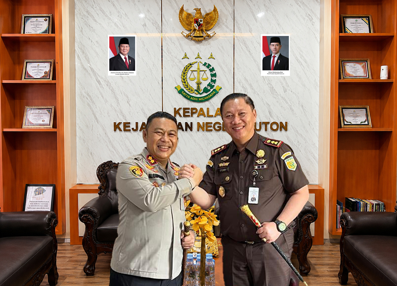 Kapolres Buton dan Kajari Perkuat Sinergitas Penegakan Hukum, Pastikan Soliditas Institusi