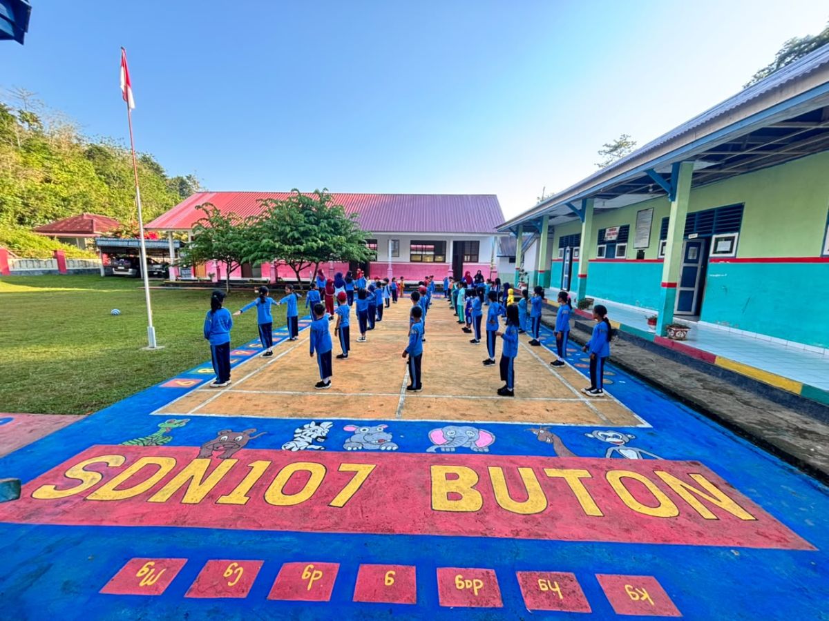 SDN 107 Buton, Sekolah di Pelosok yang Paling Keren di Wilayah Kabupaten Buton
