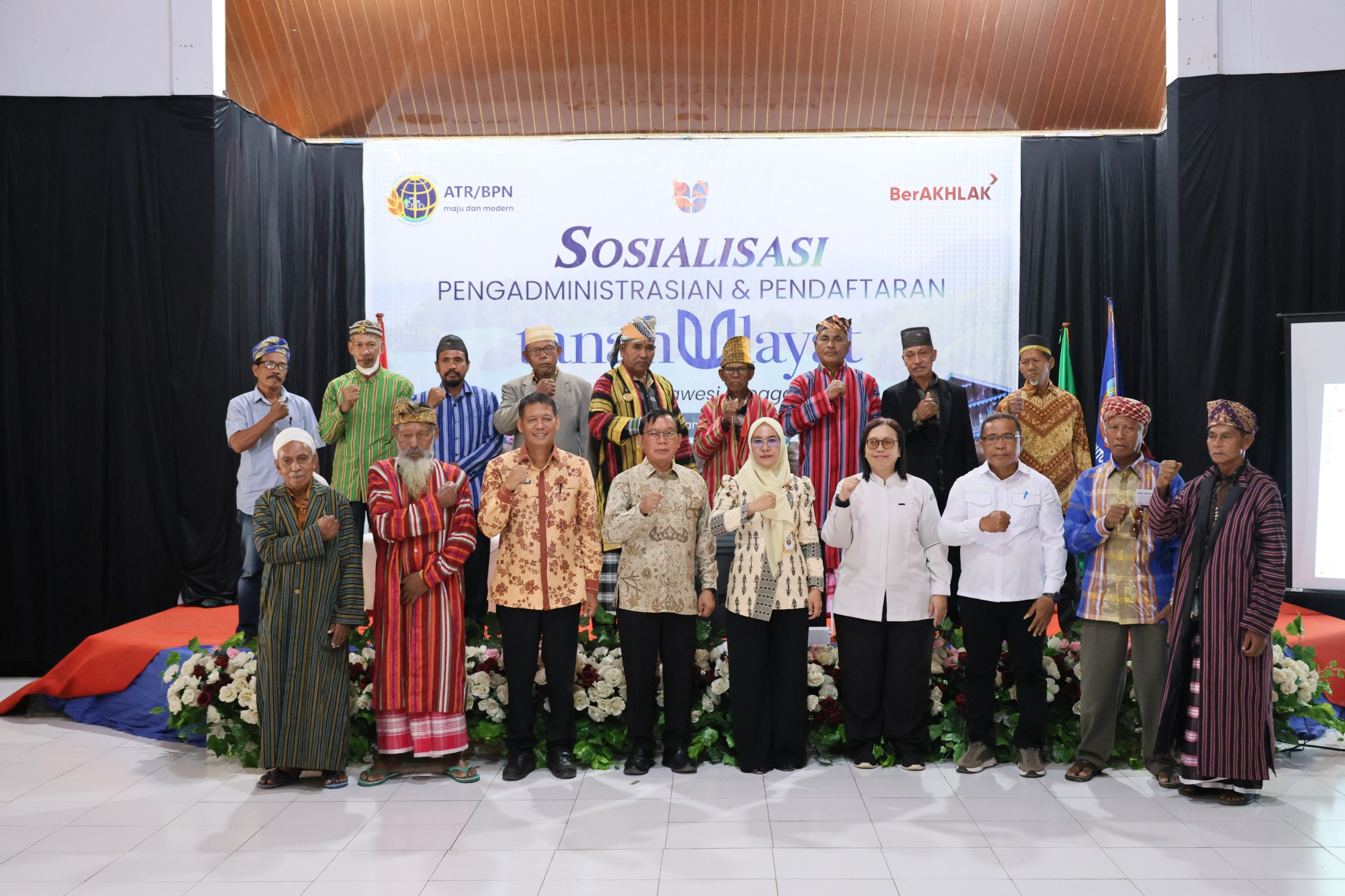 Sosialisasi Pengadministrasian dan Pendaftaran Tanah Ulayat, Bekali Masyarakat Hukum Adat Buton Selatan