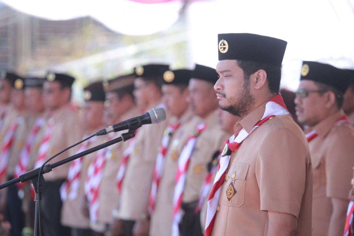 Hari Pramuka ke-65, Bupati :" Generasi Muda harus Kreatif dan Mandiri"