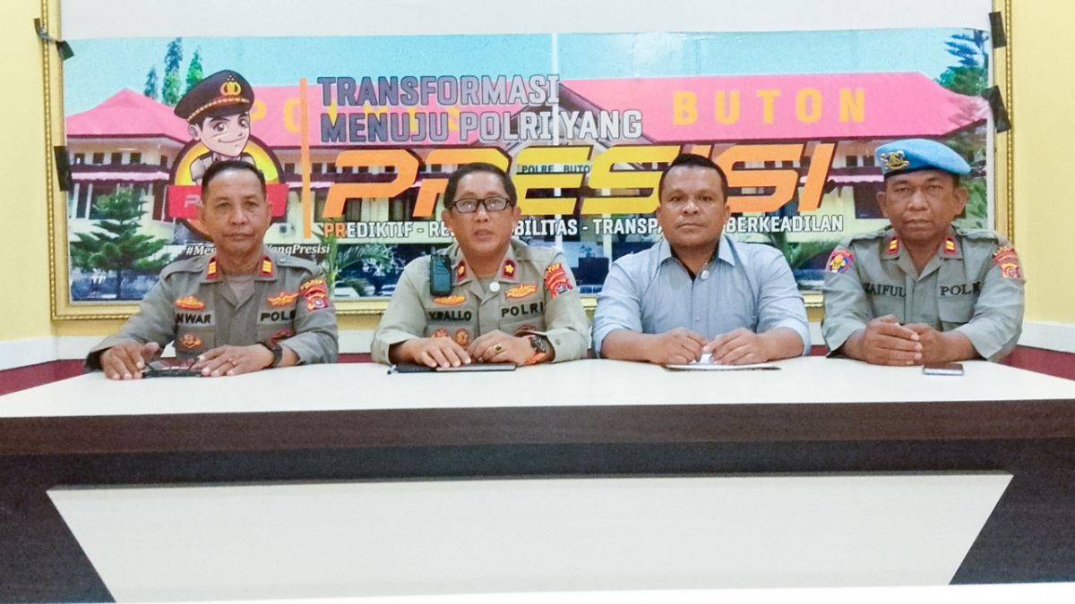 Polres Buton Tangani Dugaan Tindak Pidana Kekerasan Seksual Oknum Polisi