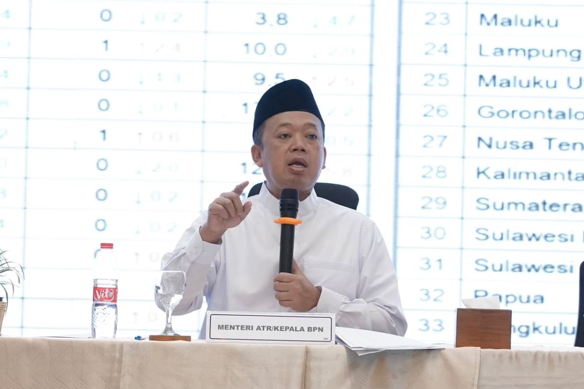 Menteri Nusron Ajak BPKAD dan IPPAT Perkuat Sinergi Wujudkan Transformasi Layanan Pertanahan