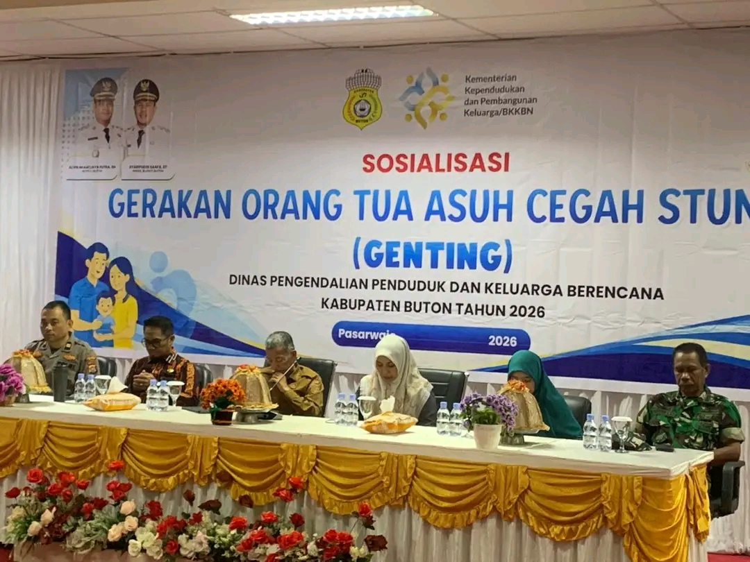 Pemkab Buton Gencar Percepatan Penurunan Stunting melalui Genting