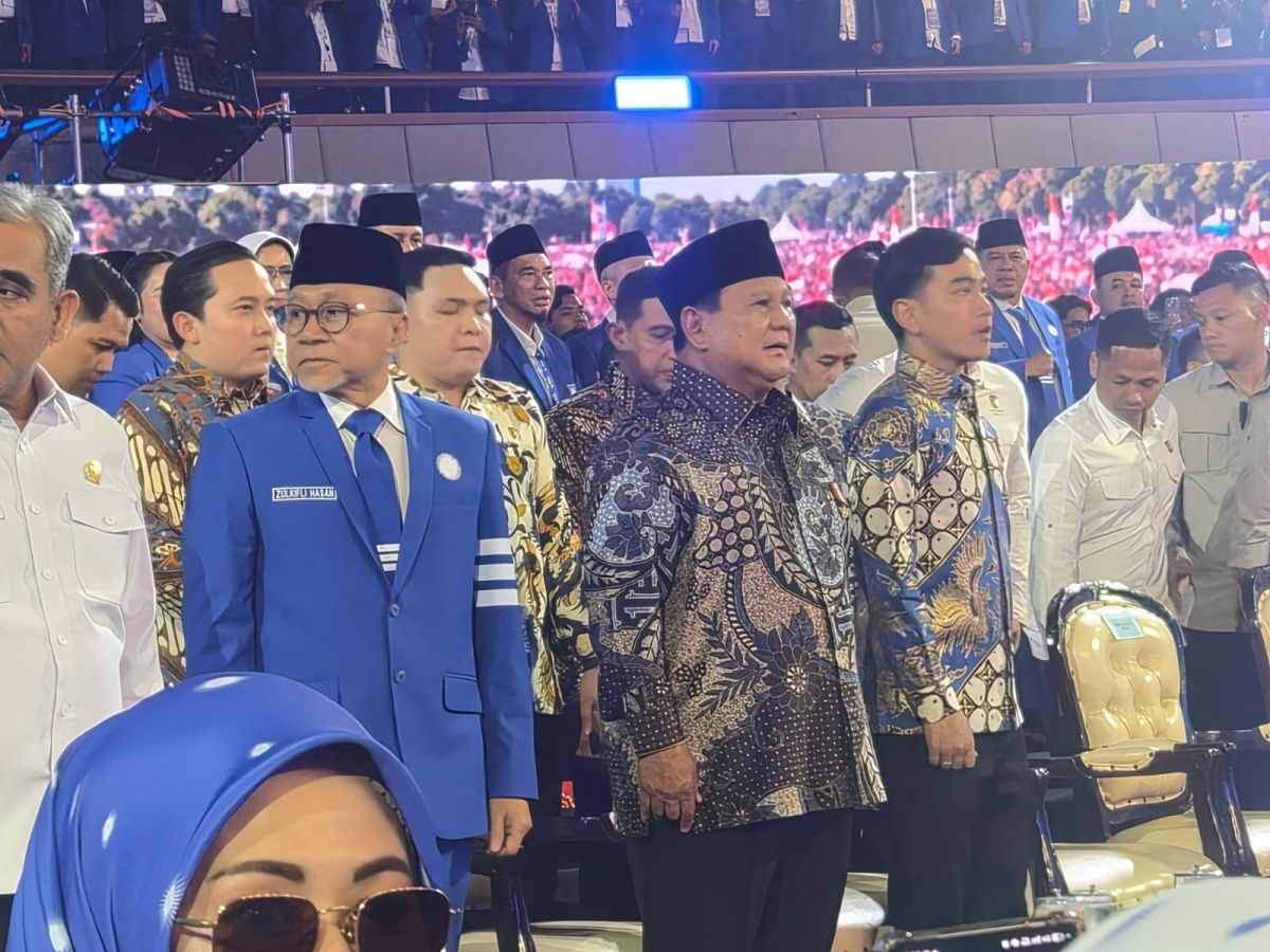 HUT ke-28 PAN, Zulhas Tegaskan Akan Terus Bersama Prabowo