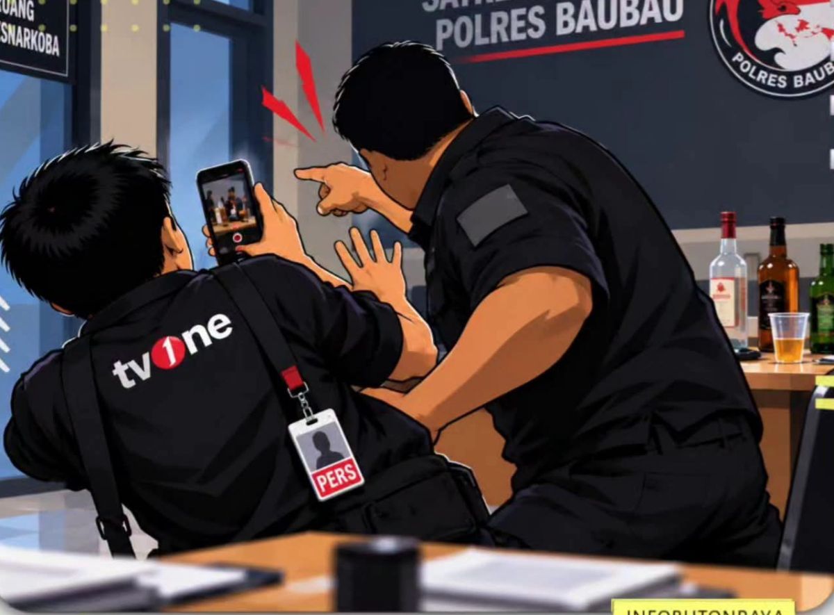 PWI Baubau Minta Dugaan Kekerasan terhadap Jurnalis Diproses Transparan