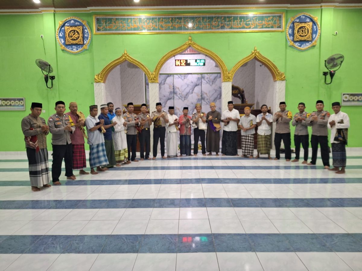 Subuh Keliling bersama Wakapolres Buton, Ini Pesannya
