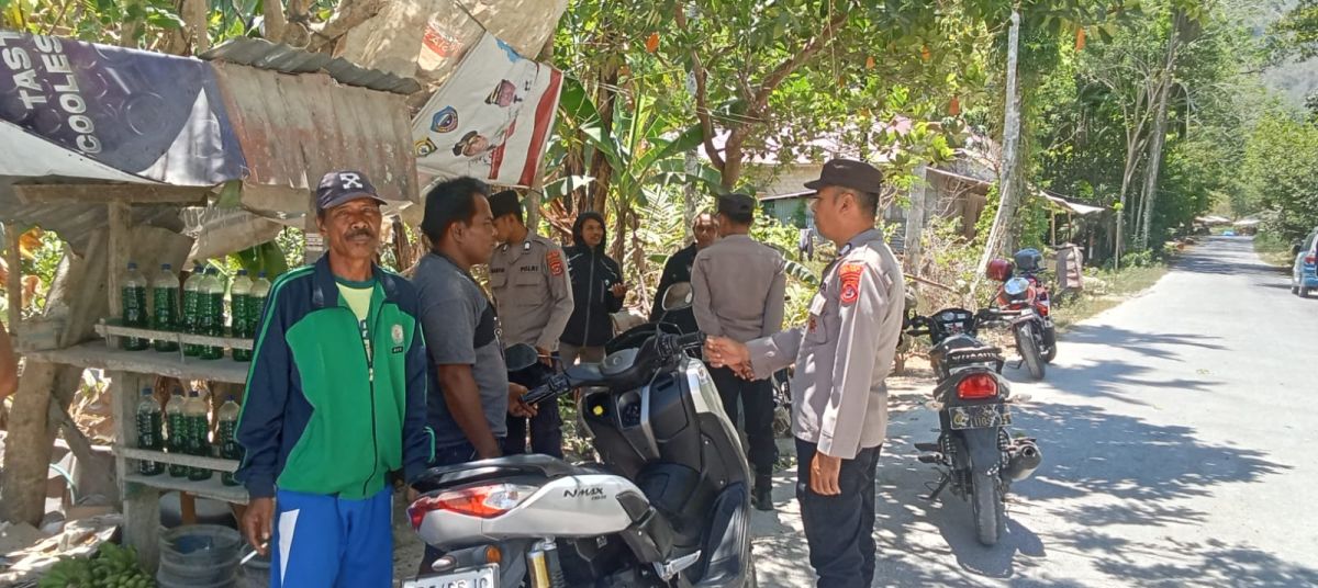 Polsek Sampolawa Gencarkan Patroli Dialogis