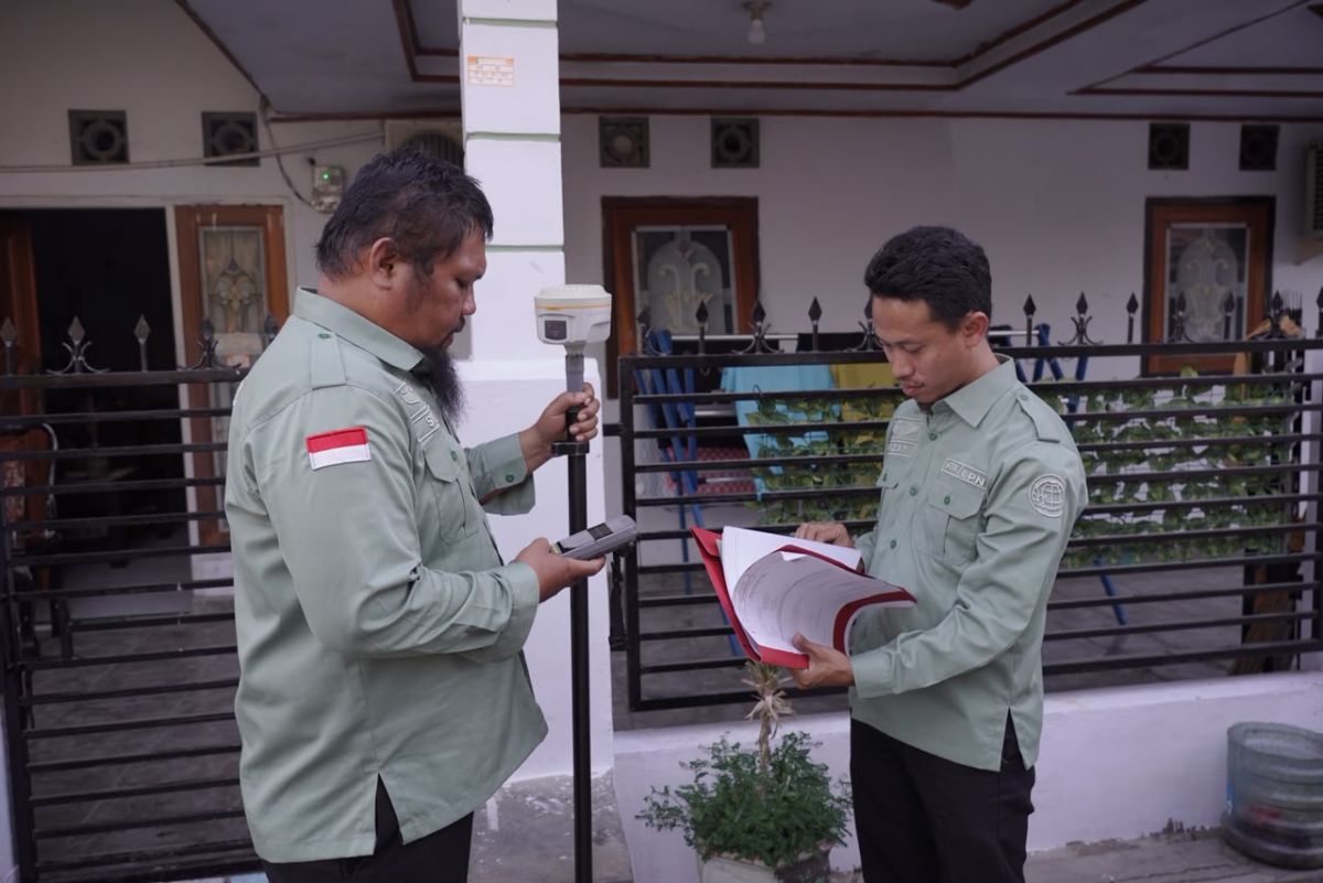 Hanya Menunggu 4 Hari, Layanan Pengukuran Pertanahan Lebih Terukur, Teratur, dan Pasti